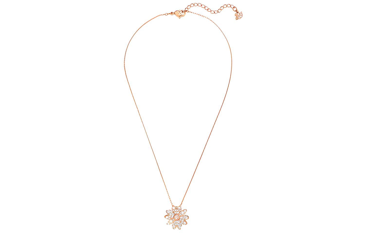 Ожерелье Swarovski Eternal Flower Necklace Pink - изображение 3