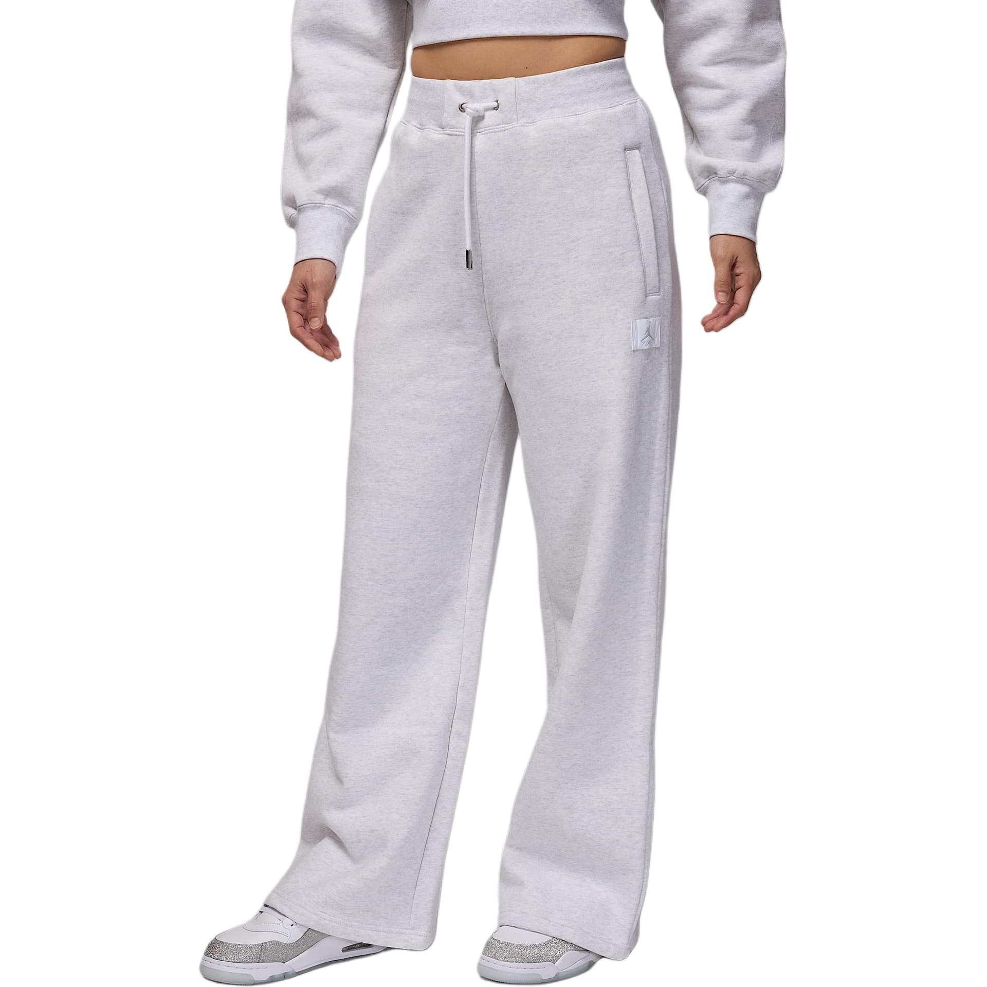 Штаны Jordan Flight Fleece Вязаные Тренировочные Брюки Женские Березовый Вереск - изображение 1