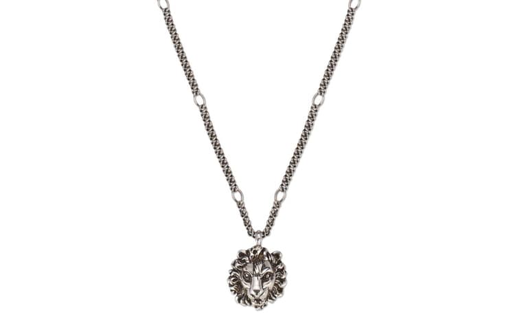 Ожерелье Gucci Lion Head Pendant Necklace - изображение 1