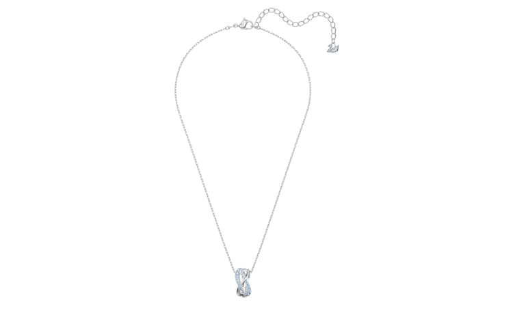 Ожерелье Swarovski Spiral Necklace Blue - изображение 2