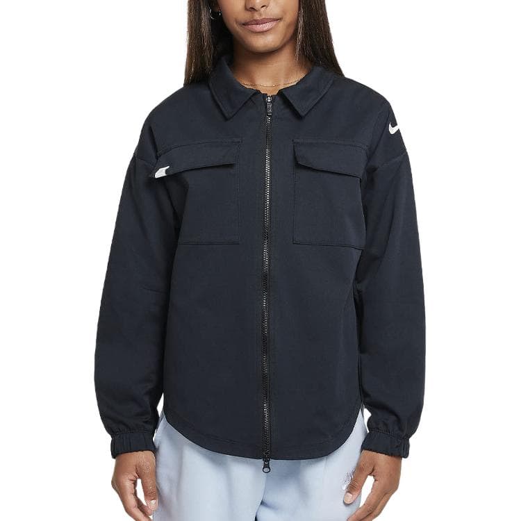 Nike Куртки и Пальто Черные Детские - изображение 1