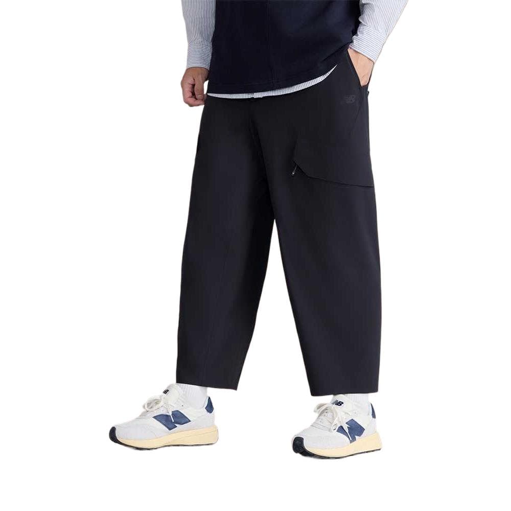 Штаны New Balance NB Повседневные штаны Унисекс Черные - изображение 1