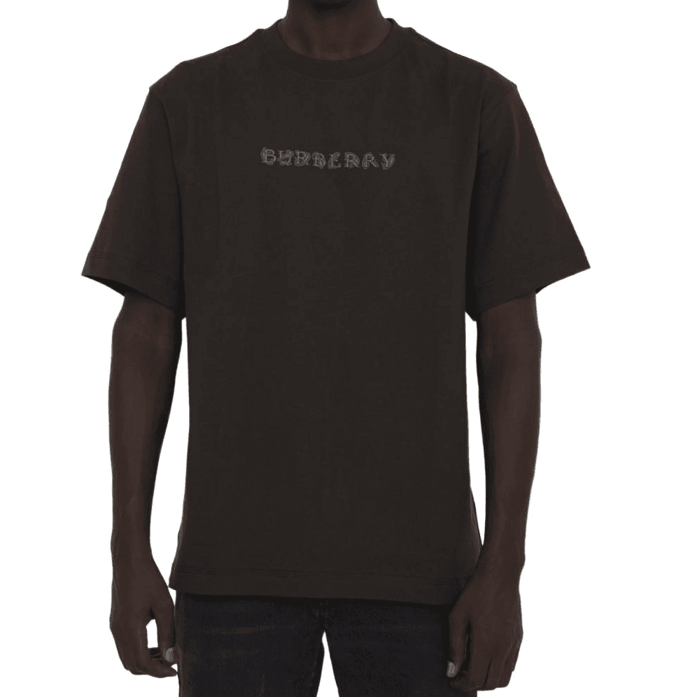 Футболка Burberry SS24 T Рубашка Мужская Кофейного Цвета - изображение 1