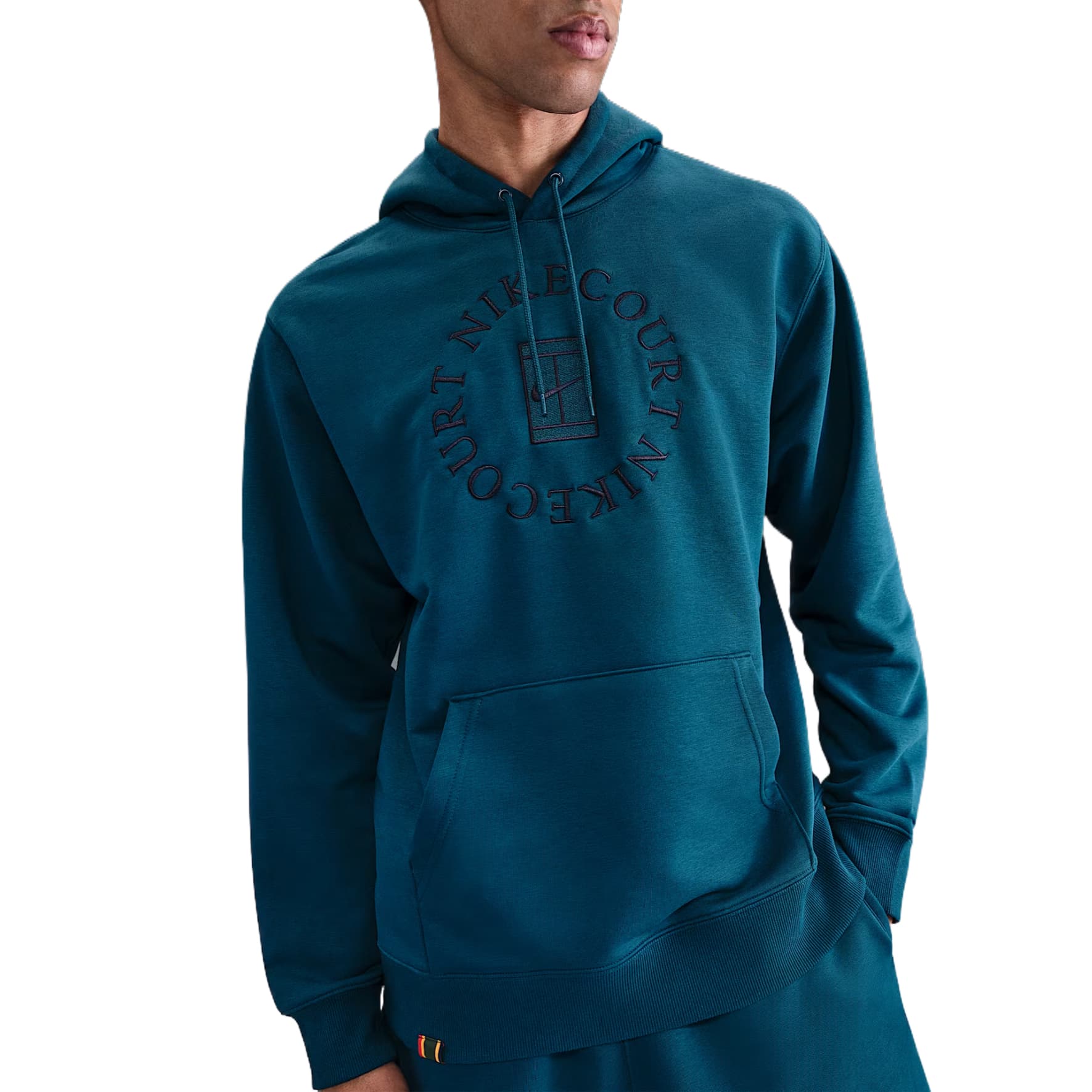 Худи Nike Dri Fit SS25 COURT HERITAGE Платье-ханьфу в стиле худи Мужской - изображение 1
