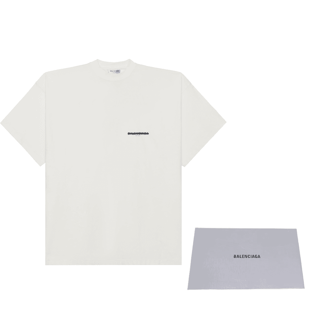 Футболка Balenciaga FW22 LogoT - изображение 13