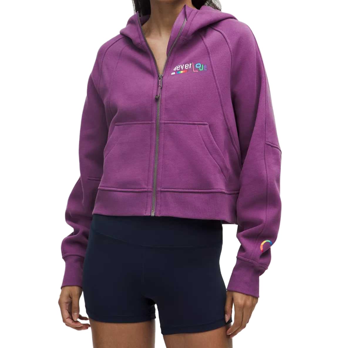 Куртка Lululemon Scuba Темный Мистический Фиолетовый DKMY Женские Куртки - изображение 1