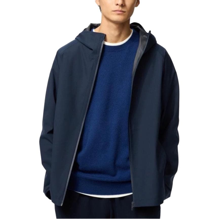 Куртка UNIQLO 69 Темно-синий Синий Мужские Куртки - изображение 1
