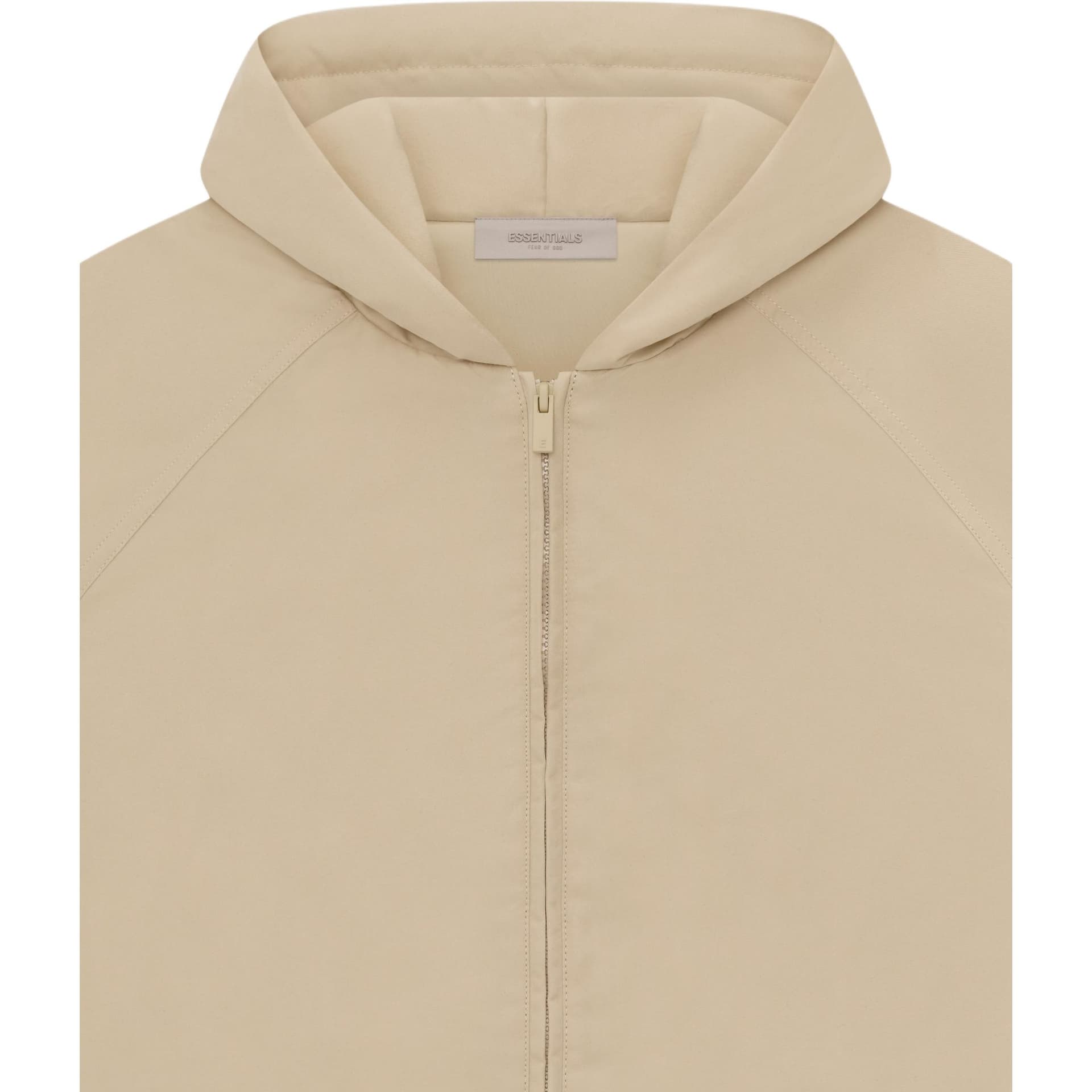 Зимняя куртка пуховик Fear of God Essentials Fullzip Jacket Sand - изображение 5