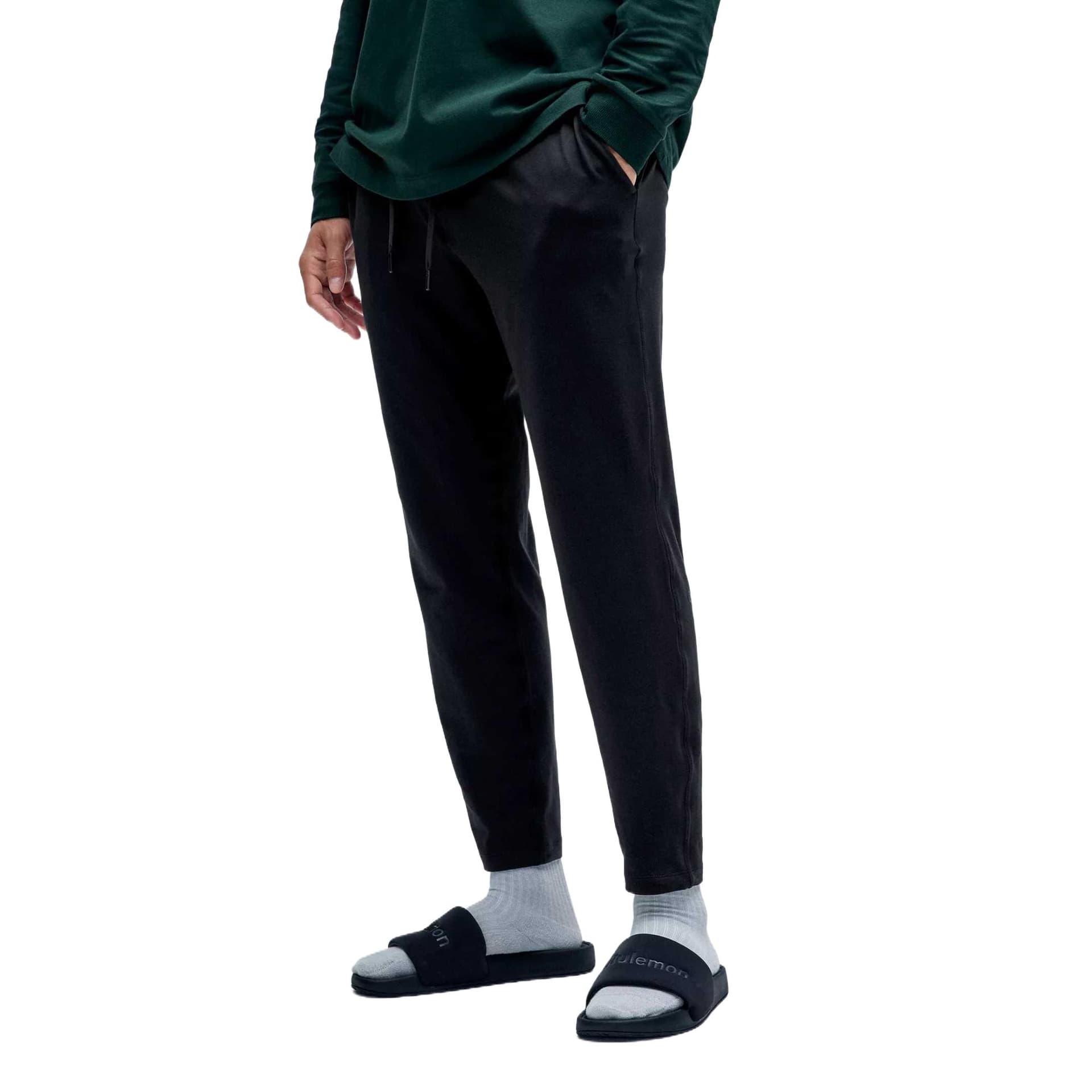 Штаны Lululemon Soft Jersey Брюки с узким низом Короткие Повседневные Брюки Мужские - изображение 1