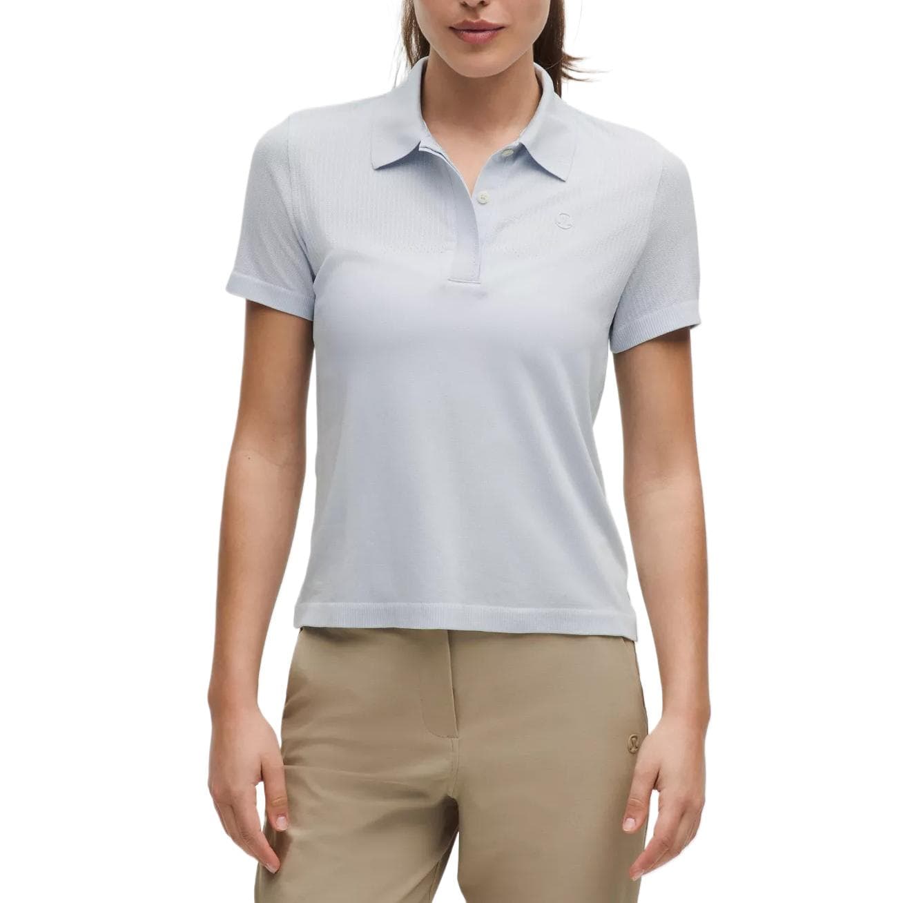 Lululemon SwiftlyPolo Распакованная Вязаная Гольф Рубашка Поло Женская - изображение 4
