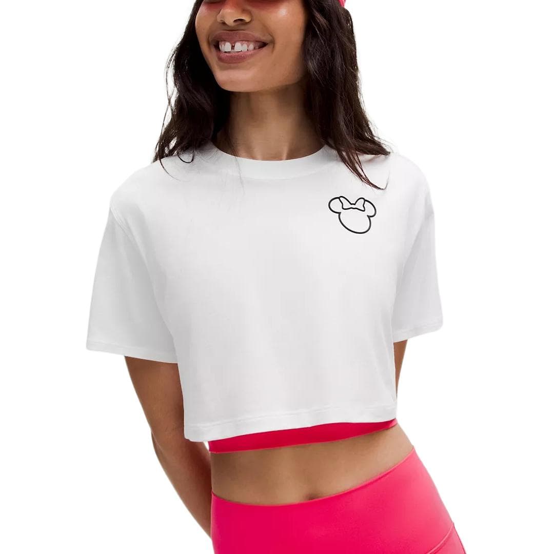 Lululemon X Disney All Yours КРОП-ТОП Женский - изображение 1