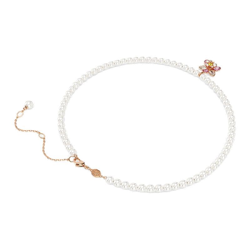 Ожерелье Swarovski Idyllia Искусственный кристалл Ожерелье Унисекс Розовый - изображение 4