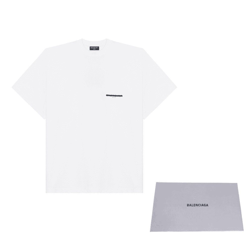 Футболка Balenciaga FW22 LogoT - изображение 14