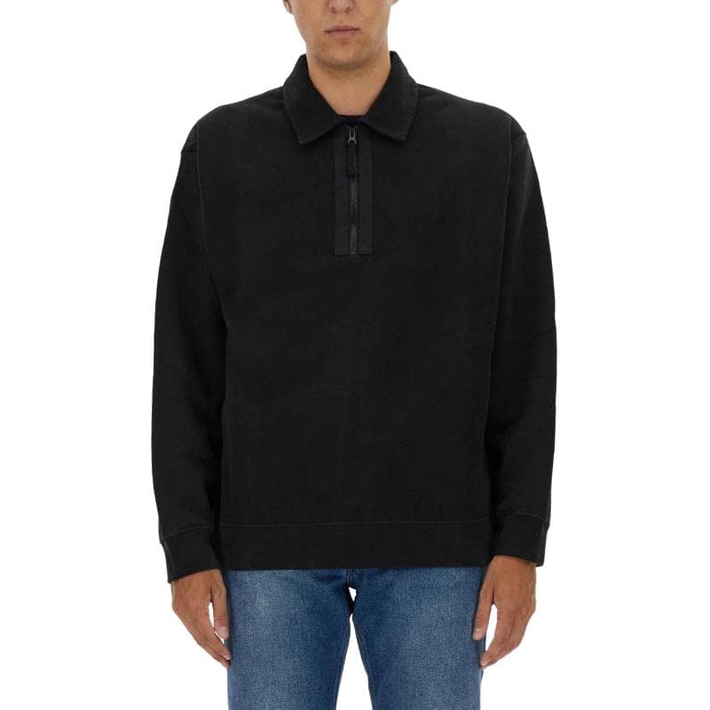 Поло STONE ISLAND Поло Мужское Черное - изображение 1