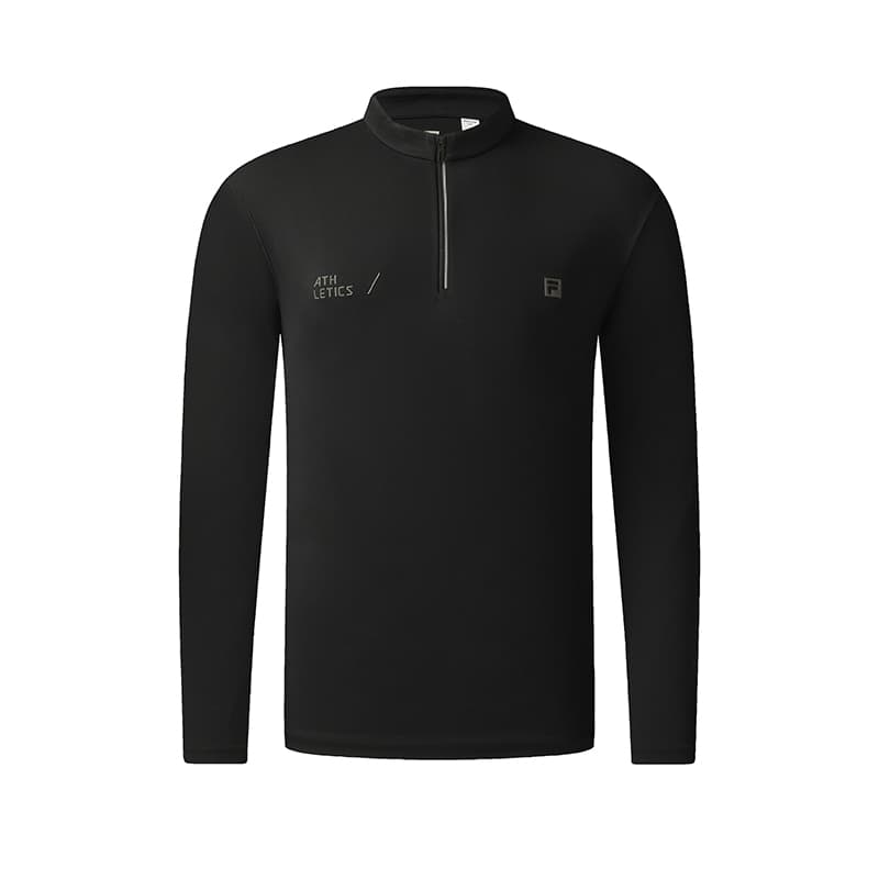 Футболка FILA Темно-черные Мужские T-рубашки - изображение 3