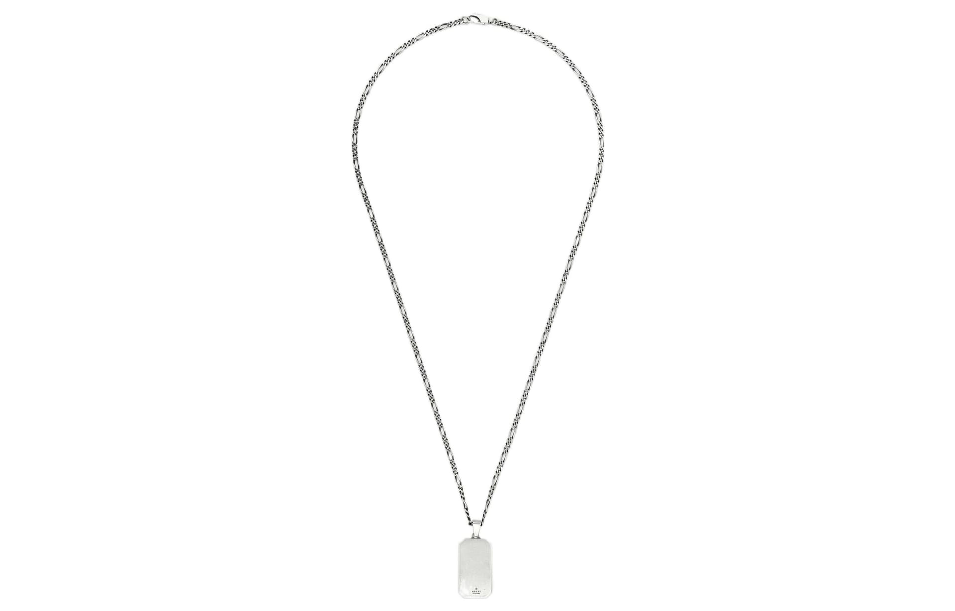 Ожерелье GUCCI GG Marmont Pendant Necklace Silver - изображение 2