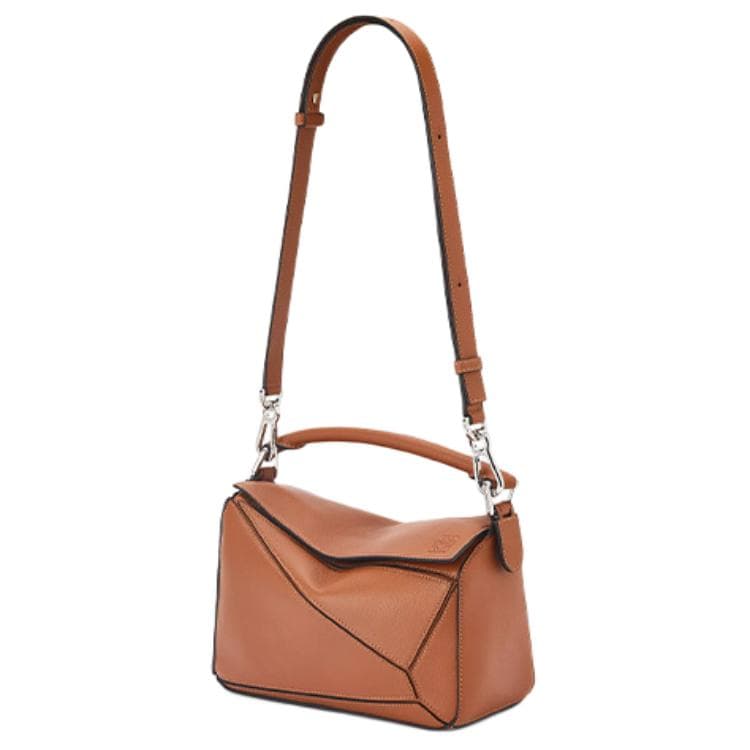 Сумка LOEWE Puzzle Small Brown Caramel - изображение 5