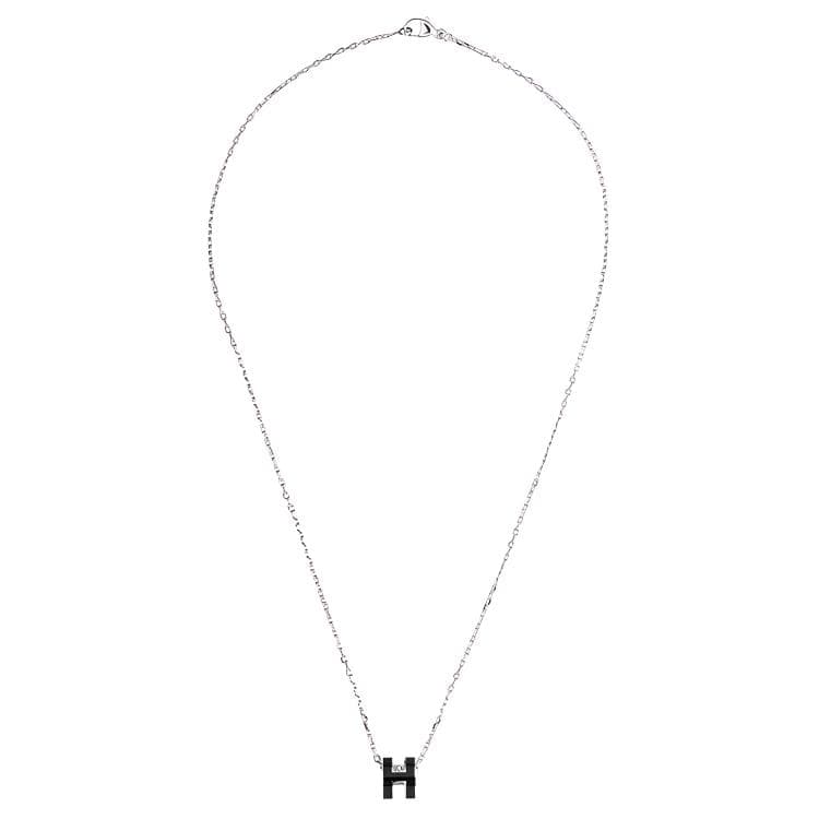 Ожерелье Hermes Mini Pop H Necklace - изображение 3