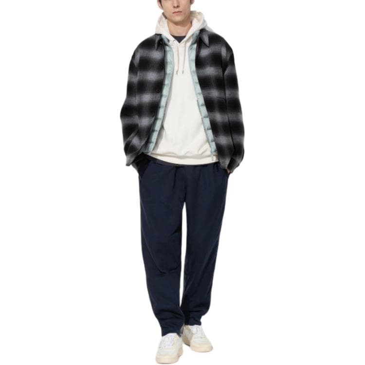 Штаны UNIQLO Повседневные брюки Мужской Темно-синий - изображение 1