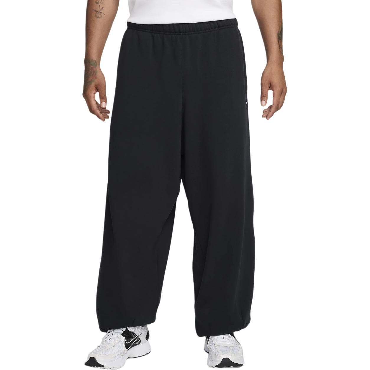 Штаны Nike Клуб Флис Oversized French Terry Брюки Повседневные Мужские Черные - изображение 1