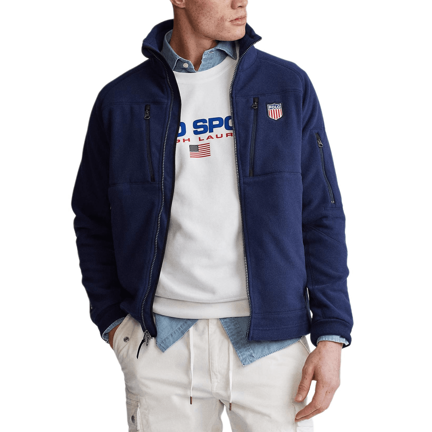 Куртка Polo Ralph Lauren Куртки и Пальто Мужские Морской Синий - изображение 2