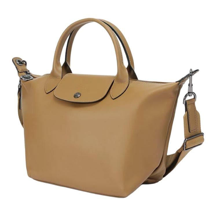Сумка LONGCHAMP Le Pliage Xtra Корова Кожа Пельменная Сумка Сумка через плечо Сумка Маленькая Женская Верблюжий - изображение 2