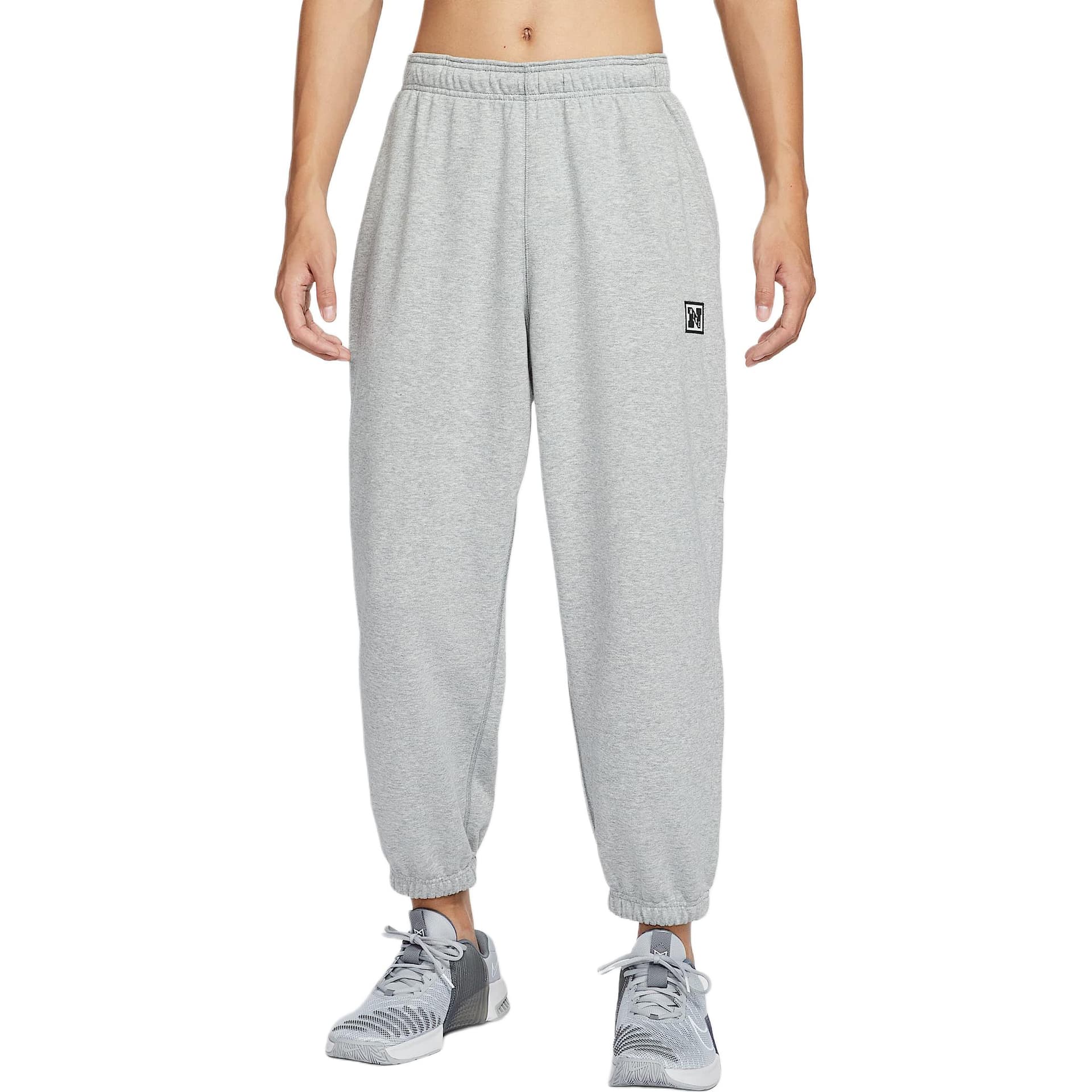 Штаны Nike Dri-Fit Вязаные Тренировочные Штаны Мужские Серые - изображение 3
