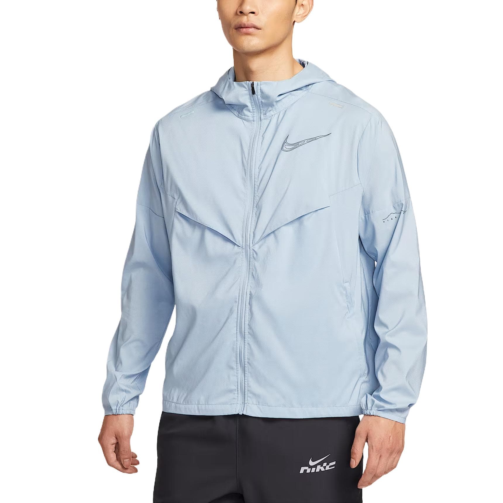 Куртка Nike Windrunner Куртка Мужская Светло-Синяя - изображение 1