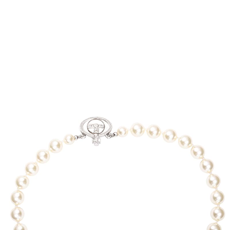 Ожерелье Vivienne Westwood One Row Pearl Drop Choker - изображение 3