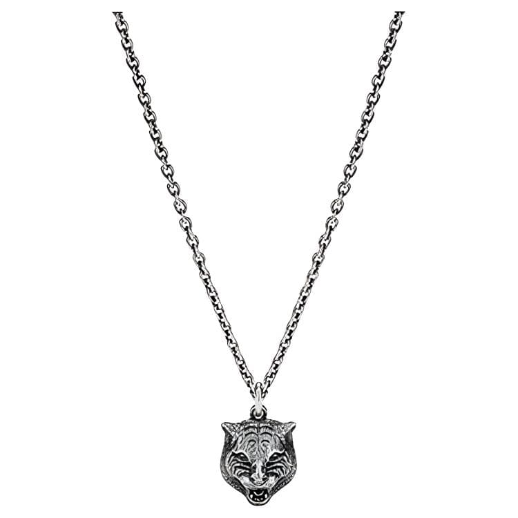 Ожерелье Gucci Tiger Head Pendant Necklace - изображение 1