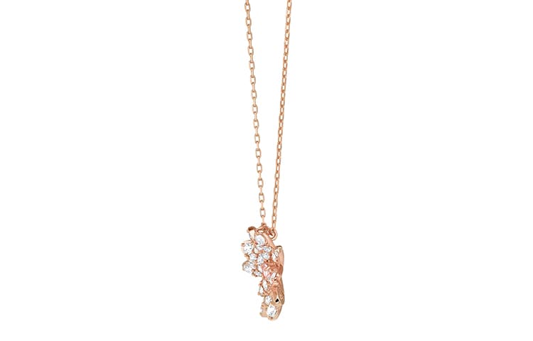 Ожерелье Swarovski Eternal Flower Necklace Pink - изображение 2