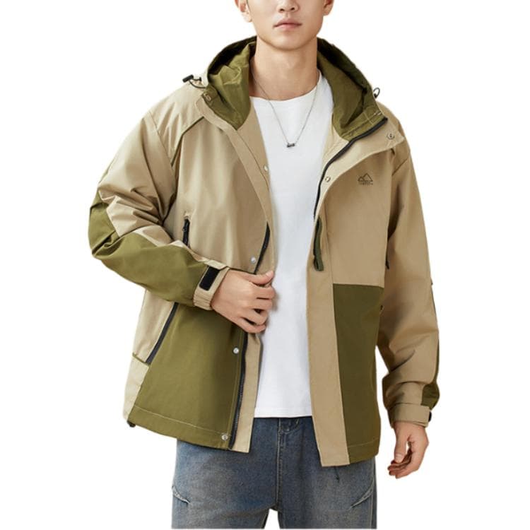 Куртка 361° Life Collection Куртки Пальто Мужской Белый сосна Сено зеленый - изображение 1