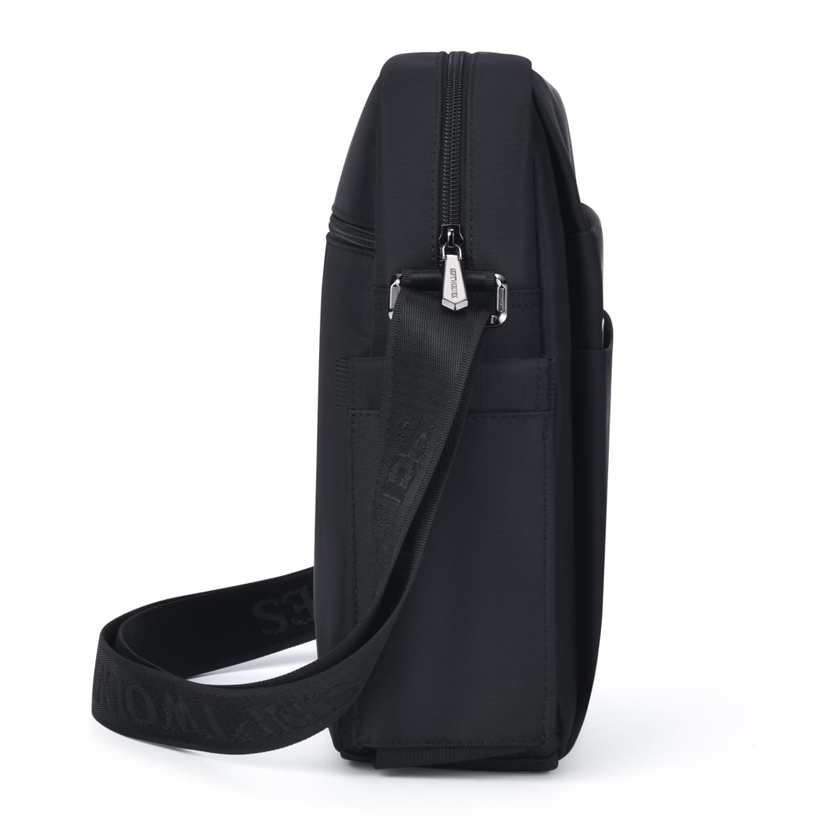 Мини-сумка SEPTWOLVES Oxford Crossbody Bag Сумка через плечо Большая мужская черная - изображение 4