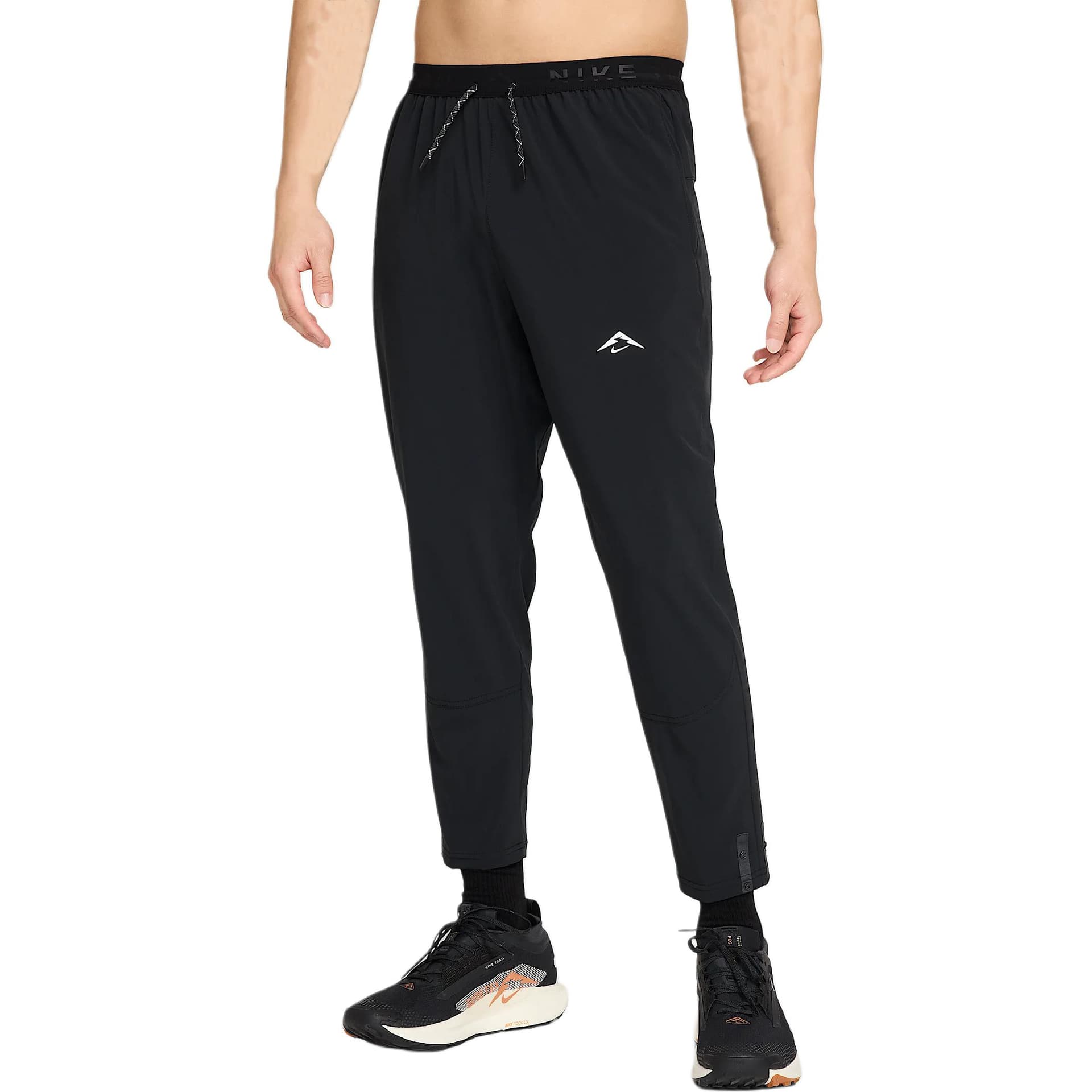 Штаны Nike Вязаные тренировочные брюки мужские черные - изображение 1