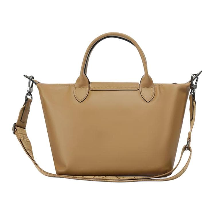 Сумка LONGCHAMP Le Pliage Xtra Корова Кожа Пельменная Сумка Сумка через плечо Сумка Маленькая Женская Верблюжий - изображение 4