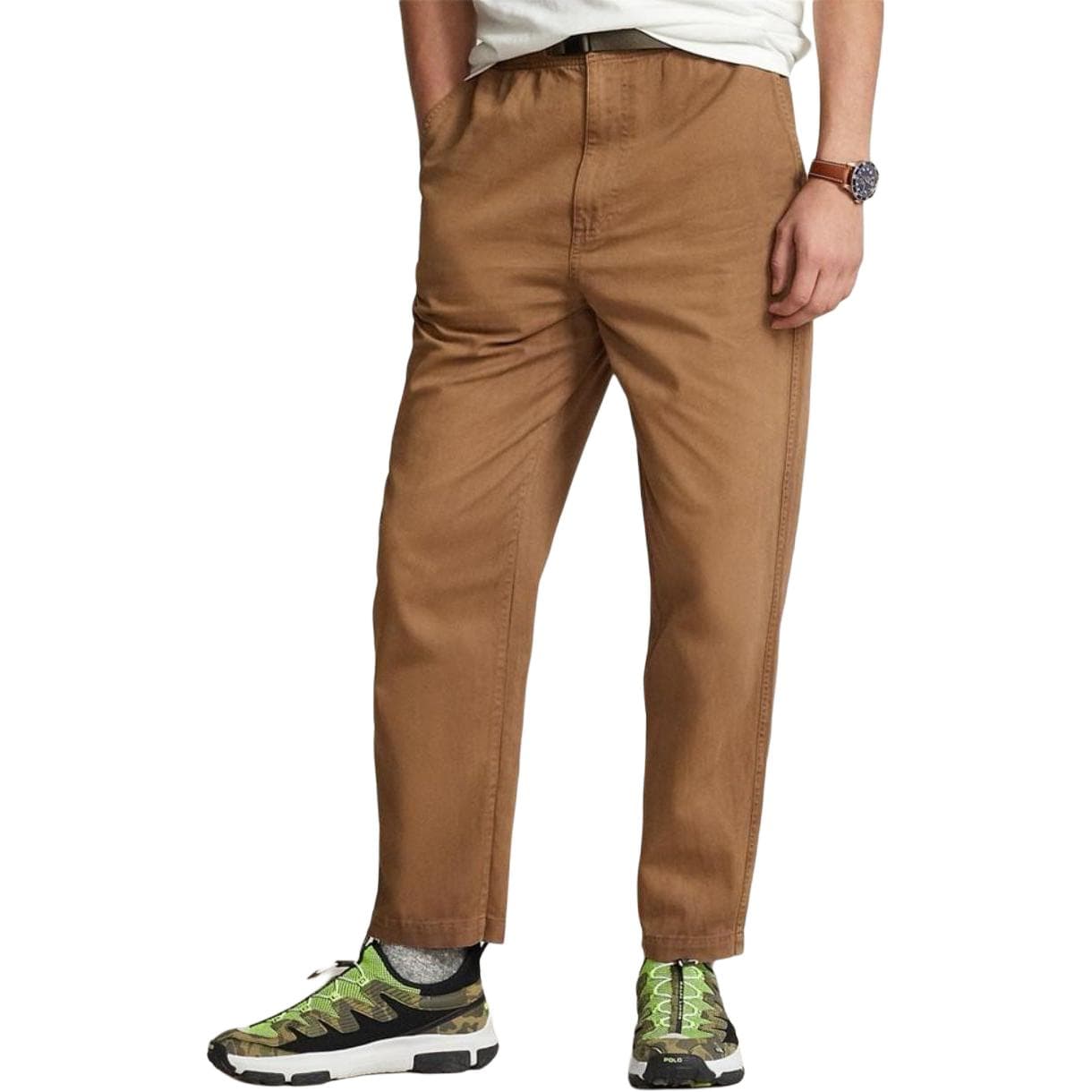 Штаны Polo Ralph Lauren FW24 Повседневные брюки Мужские Коричневые - изображение 1
