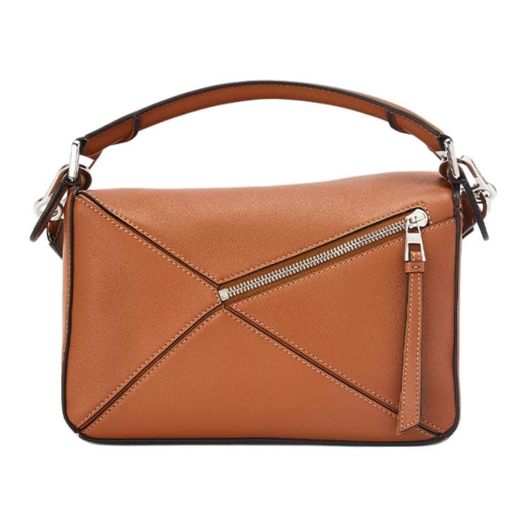 Сумка LOEWE Puzzle Small Brown Caramel - изображение 4