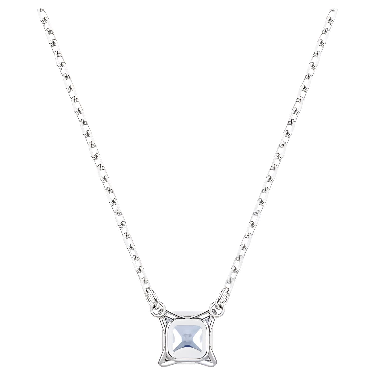Ожерелье Swarovski Цепочки и Ожерелья Унисекс Серебряные - изображение 3