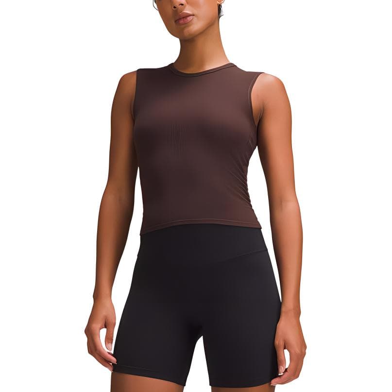 Lululemon Майки для йоги Женские Черные - изображение 7
