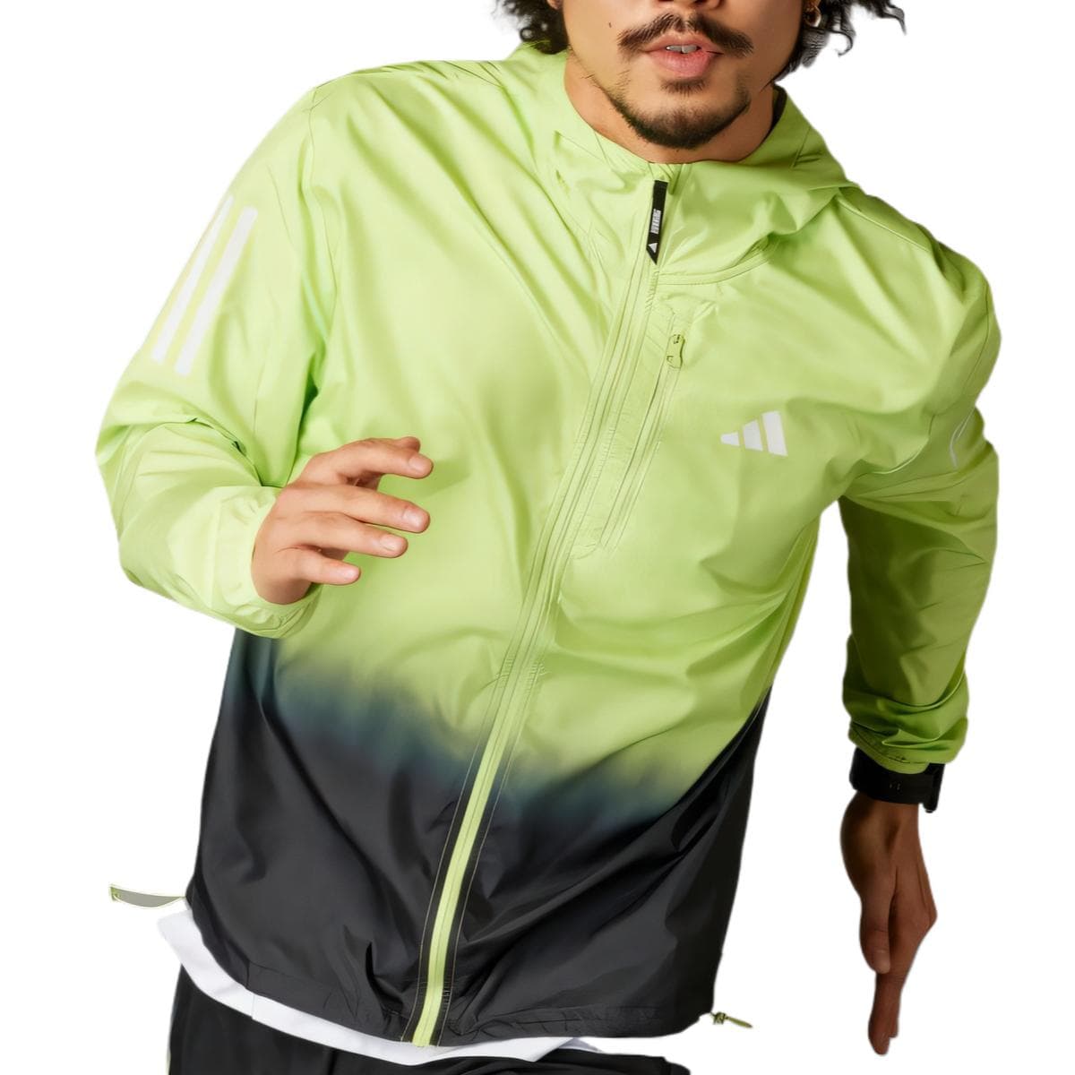 Куртка Adidas Куртка Мужская Impulse ACID Оранжевый Зеленый - изображение 1