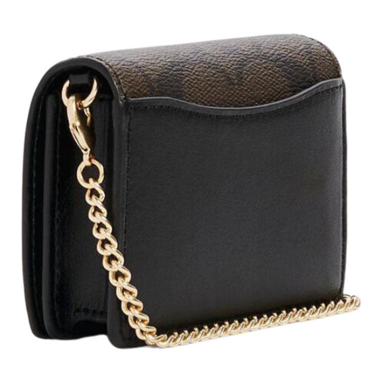 Мини-сумка Coach Chain 10 Crossbody Bag Deep Brown - изображение 2