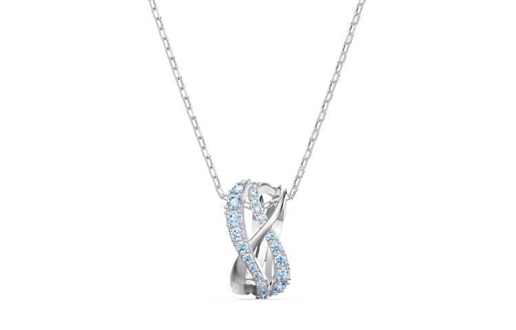 Ожерелье Swarovski Spiral Necklace Blue - изображение 1
