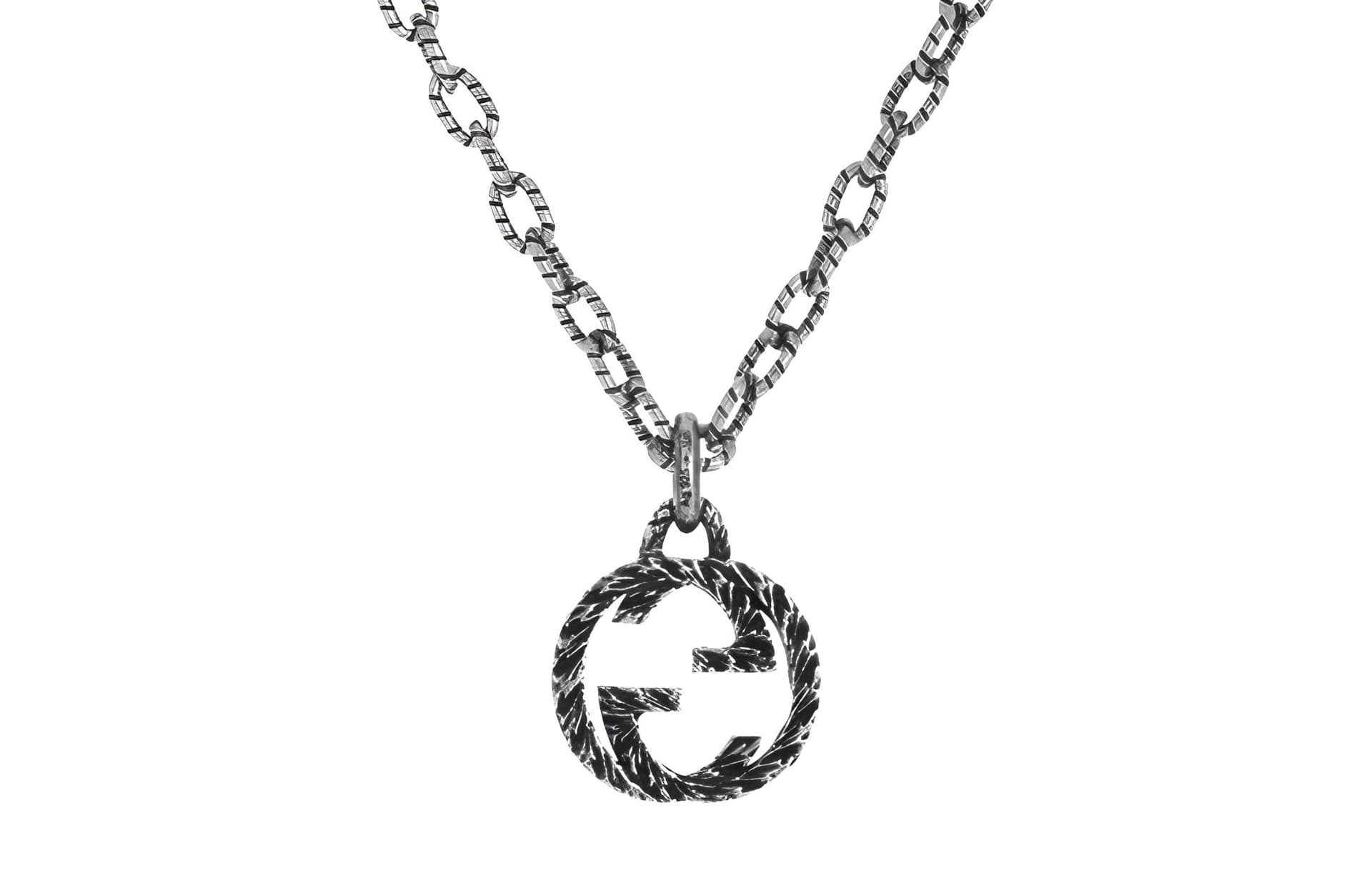 Ожерелье GUCCI 925 Silver Necklace - изображение 8