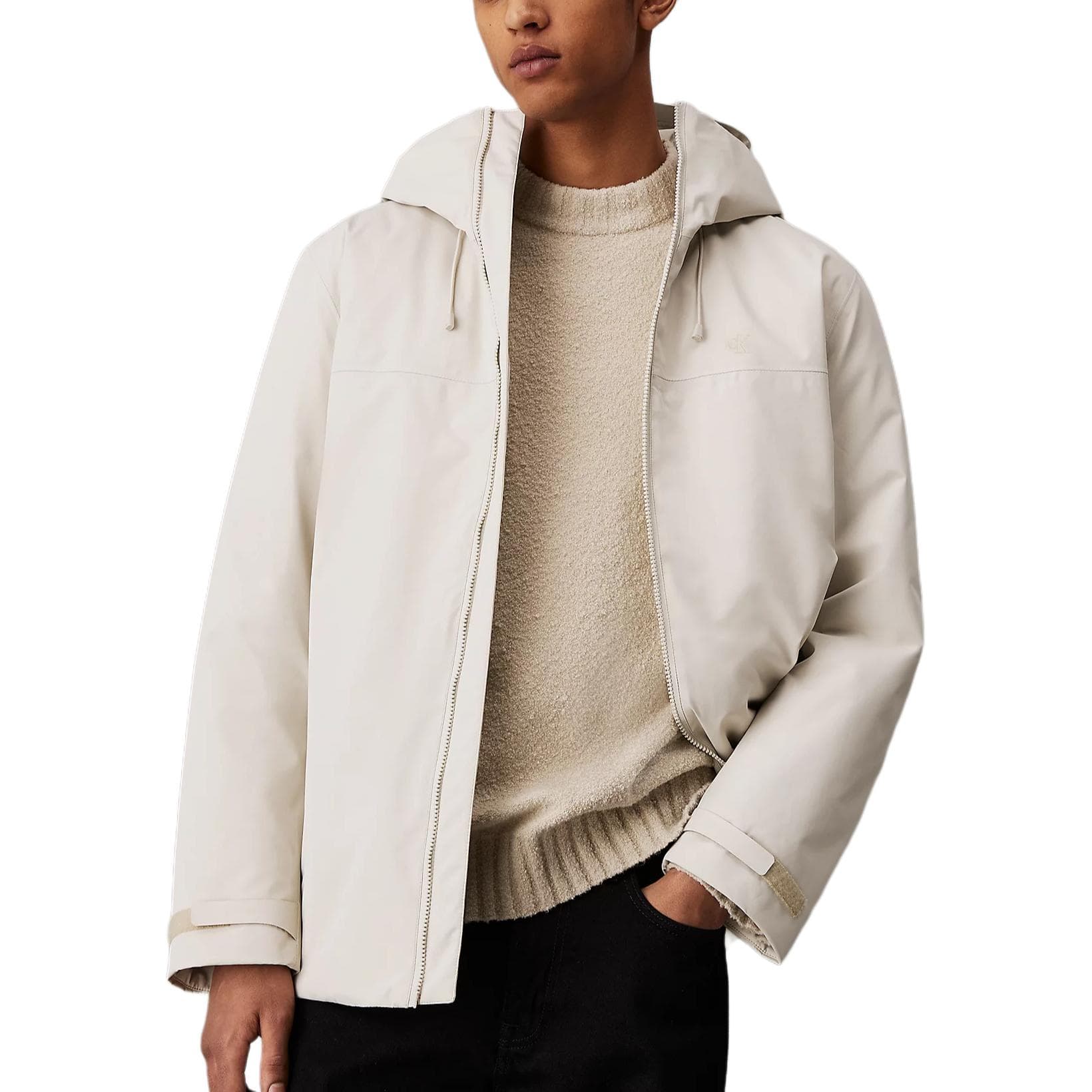 Куртка CALVIN KLEIN Куртки и Пальто Европейская версия Мужской Белый - изображение 1