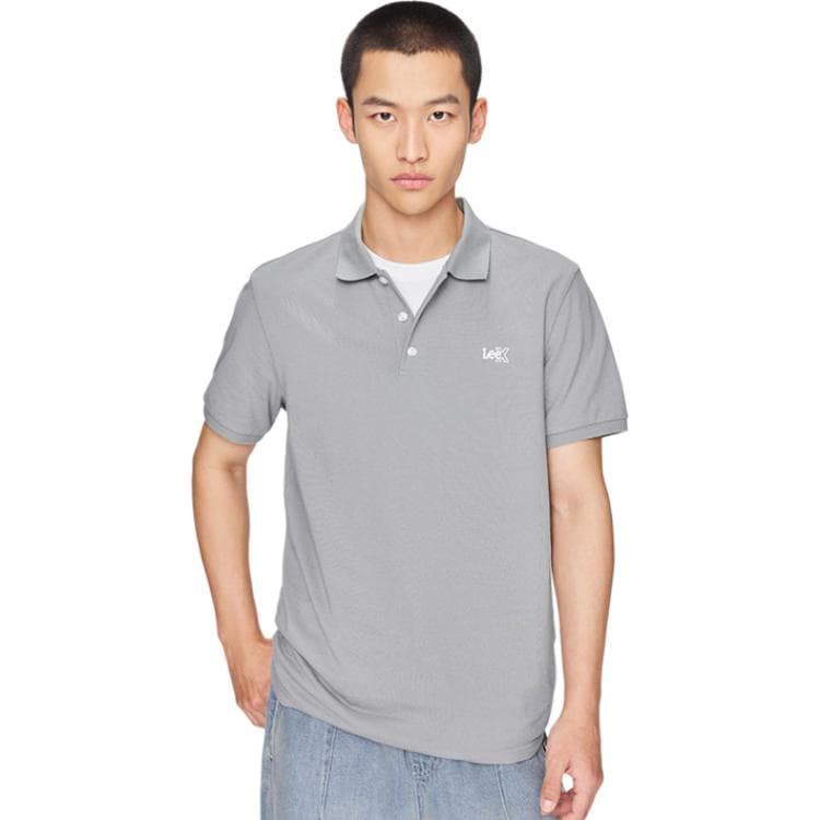Поло Lee SS25 Поло Унисекс Lime Gray - изображение 1