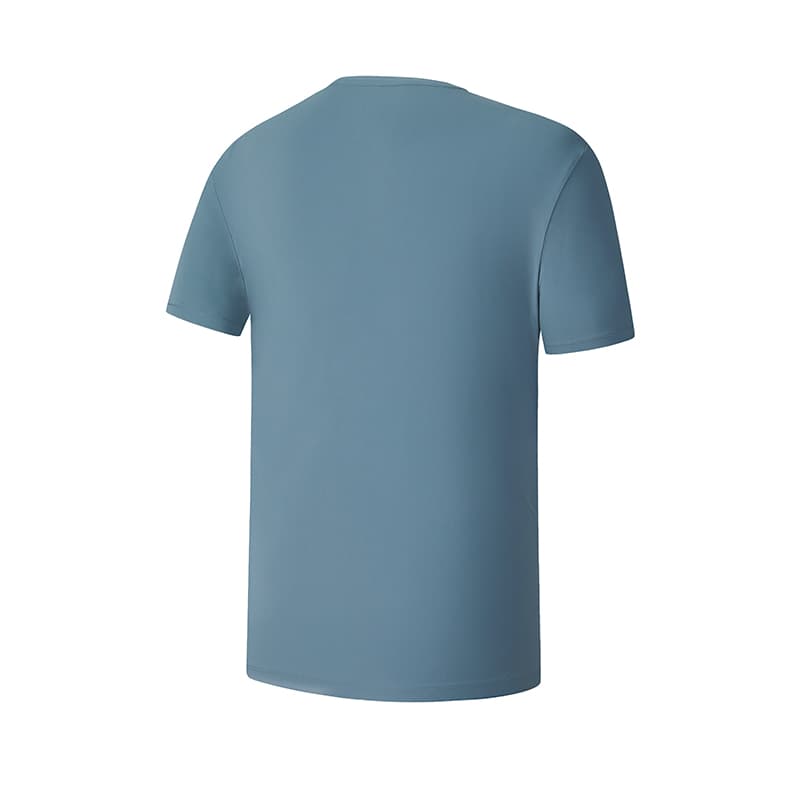 Футболка FILA Фитнес Azure Синий Bu Мужская T-Рубашка - изображение 2