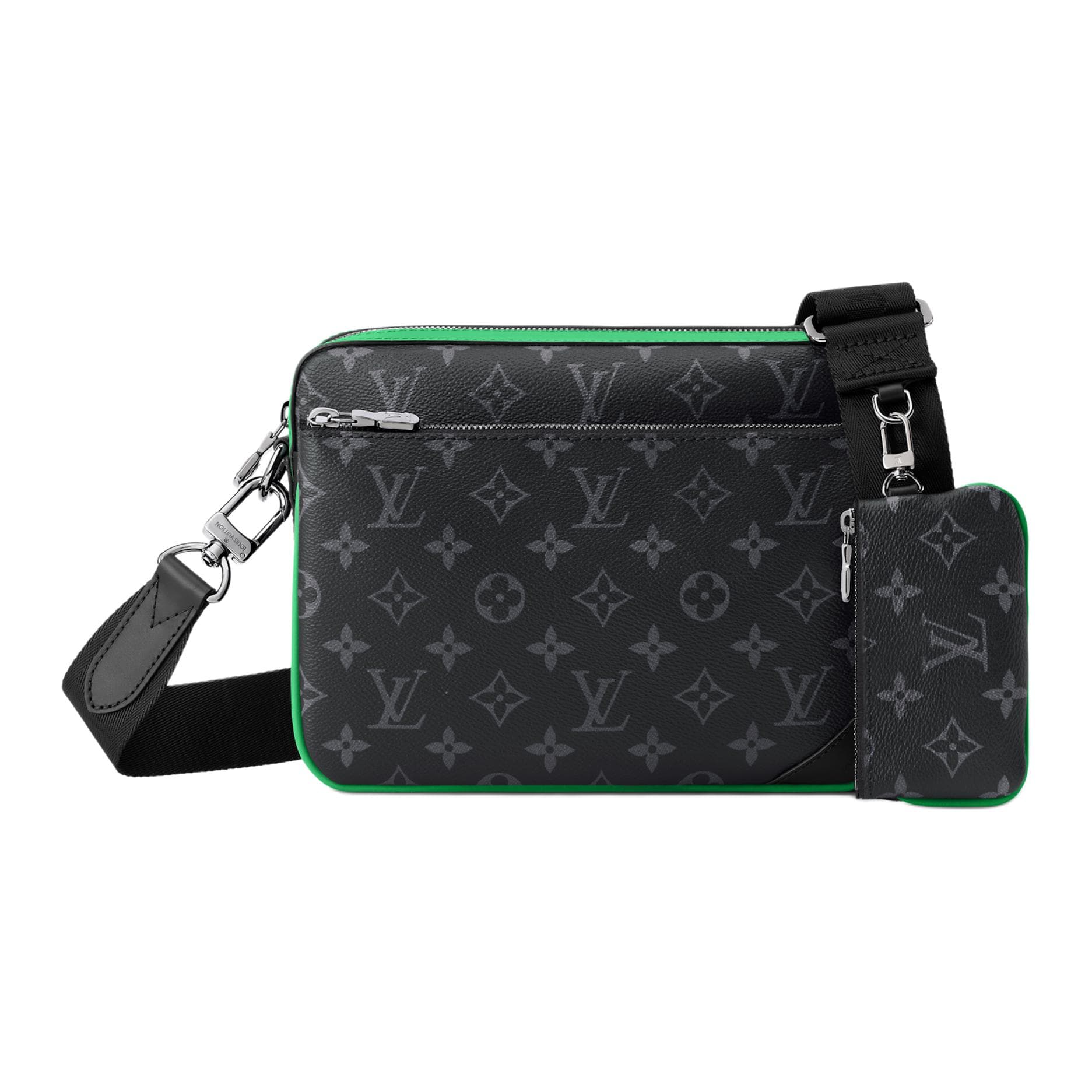 Сумка через плечо Louis Vuitton Trio Monogram Eclipse - изображение 1