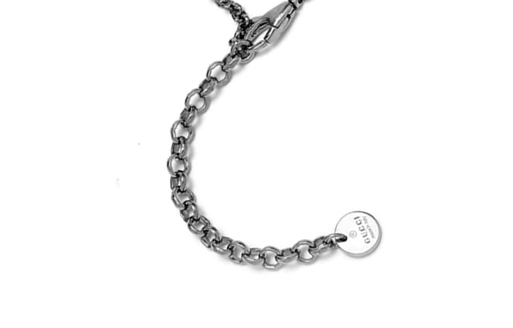 Ожерелье GUCCI 925 Silver Necklace - изображение 10