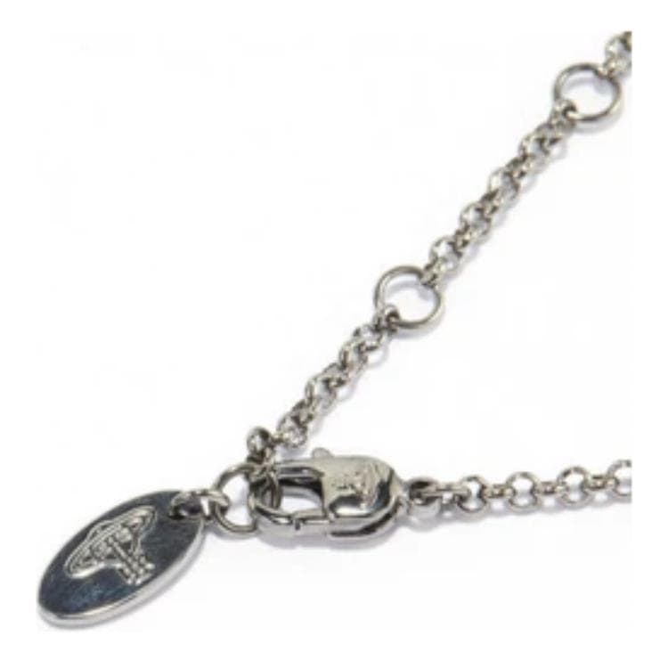 Ожерелье Vivienne Westwood Mini Bas Relief Gunmetal - изображение 5
