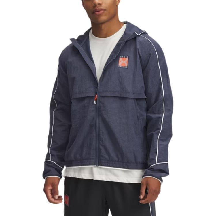 Куртка Under Armour Storm Gray Rain/Dark Gray/White Granite Мужские Куртки - изображение 1